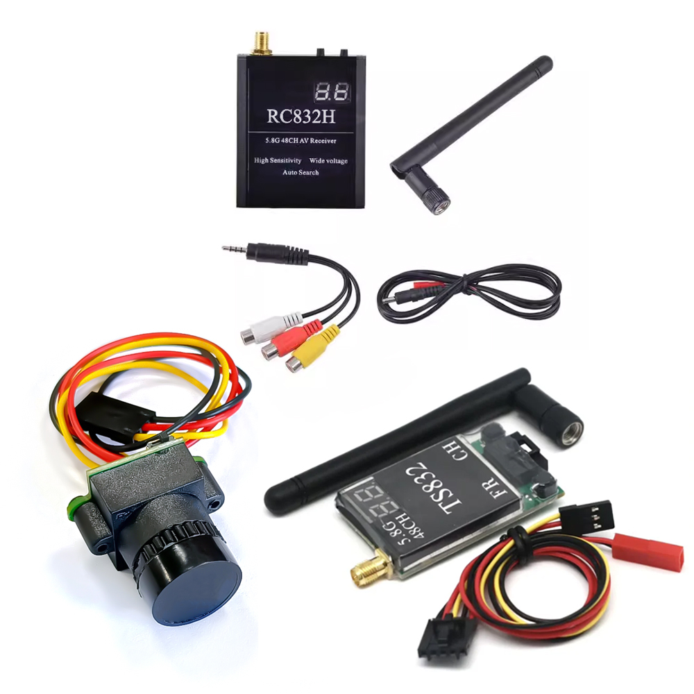 Drone Aerial Photography - TS832 Receiver +RC832 +1000TVL camera 48CH