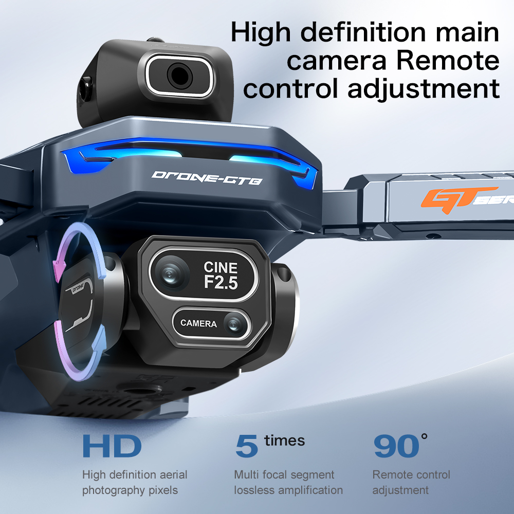 NEW GT8 HD RC Drone 4K Profess - Drone Video Production recension och pris