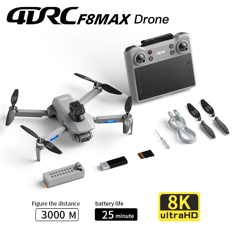 F8 MAX GPS Drone Professional  - Drone Surveying recension och pris